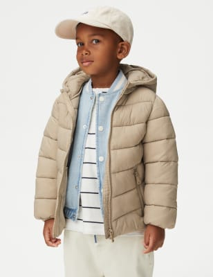 

Boys,Unisex,Girls M&S Collection Stormwear™ Lightweight Padded Coat (2-8 Yrs) - Mink, Mink