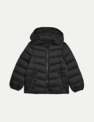 

Boys,Unisex,Girls M&S Collection Stormwear™ Lightweight Padded Coat (2-8 Yrs) - Black, Black
