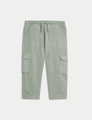 

Boys M&S Collection Pure Cotton Cargos (1-8 Yrs) - Charcoal, Charcoal