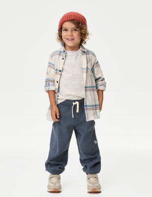 

Boys M&S Collection Cotton Rich Cargos (2-8 Yrs) - Air Force Blue, Air Force Blue