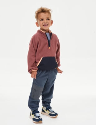 

Boys M&S Collection Fleece Joggers (2-8 Yrs) - Navy, Navy