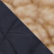 Borg Quilted Reversible Jacket (2-7 Yrs), NAVY MIX, swatch