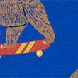 Cotton Rich Bear Print Sweatshirt (2-7 Yrs), COBALT, swatch