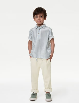 

Boys M&S Collection 2pc Cotton Rich Top & Bottom Outfit (2-8 Yrs) - Multi, Multi