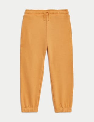 

Boys,Unisex,Girls M&S Collection Cotton Rich Joggers (2-8 Yrs) - Dark Gold, Dark Gold