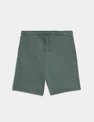 

Boys M&S Collection Cotton Rich Shorts (2-8 Yrs) - Dark Sage, Dark Sage