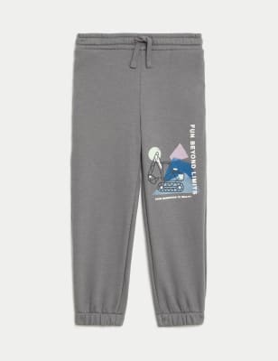 

M&S Collection Pantalón deportivo de algodón (2-8 años) - Mid Grey, Mid Grey