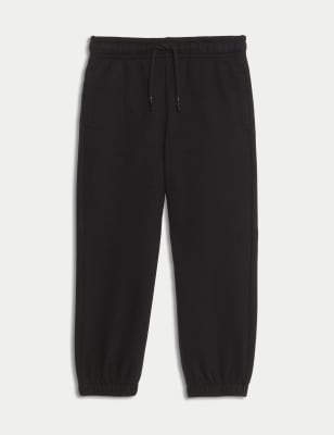 

Boys M&S Collection Cotton Rich Plain Joggers (2-8 Yrs) - Black, Black