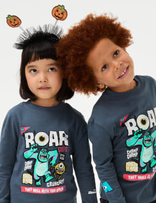 

Boys M&S Collection Pure Cotton Monsters Inc™ Top (2-8 Yrs) - Dark Ink, Dark Ink