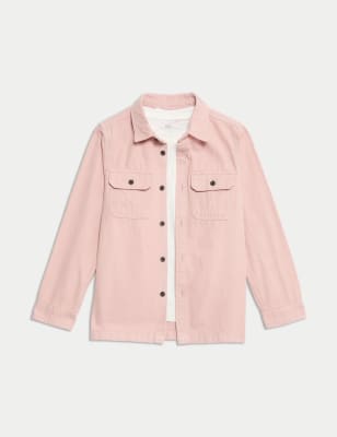 

Boys M&S Collection 2pc Pure Cotton Shirt & T-Shirt Set (2-16 Yrs) - Light Pink, Light Pink