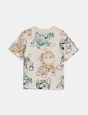 

M&S Collection Camiseta 100% algodón de la Patrulla canina (2-8 años) - Cream Mix, Cream Mix