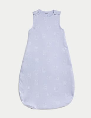 

M&S Collection Schlafsack aus reiner Baumwolle mit Häschenmotiv und Tog-Wert 2,5 (0-3 Jahre) - Lilac Mix, Lilac Mix