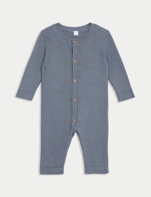 

M&S Collection Mono de punto 100 % algodón (3 kg - 1 año) - Blue Mix, Blue Mix