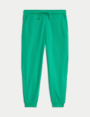 

Boys M&S Collection Adaptive Cotton Rich Joggers (2-16 Yrs) - Green, Green