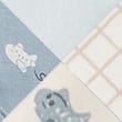 7 Pack Pure Cotton Patterned Bodysuits (7lbs-3 Yrs), BLUE MIX, swatch