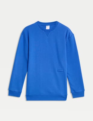 

Boys M&S Collection Adaptive Cotton Rich Sweatshirt (2-16 Yrs) - Cobalt, Cobalt