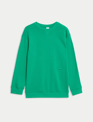 

Boys M&S Collection Adaptive Cotton Rich Sweatshirt (2-16 Yrs) - Green, Green