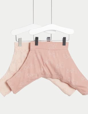 

Unisex,Boys,Girls M&S Collection 2pk Hip Dysplasia Cotton Rich Stars Joggers (7lbs-1 Yrs) - Pink Mix, Pink Mix