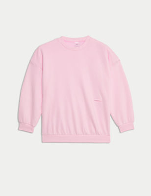 

Boys M&S Collection Adaptive Cotton Rich Sweatshirt (2-16 Yrs), Pink