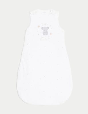 

M&S Collection Saco de dormir 100% algodón con resistencia térmica de 2,5 tog 'Born in 2024' (0-18 meses) - White Mix, White Mix