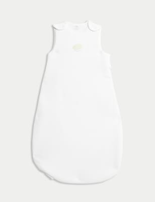 

Unisex,Boys,Girls M&S Collection Cotton Rich Velour Sleeping Bag (0-36 Mths) - White Mix, White Mix