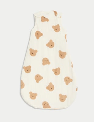 

Saco de dormir Spencer Bear™ 100 % algodón de tog 2,5 (0-3 años) - White Mix, White Mix