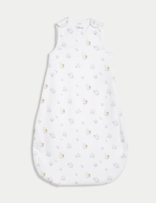 

M&S Collection Saco de dormir 100% algodón con resistencia térmica de 1,5 tog de Winnie the Pooh™ (0-3 años) - White Mix, White Mix