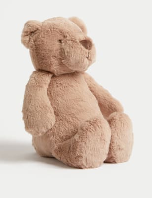 

Unisex,Boys,Girls M&S Collection Bear Soft Toy - Soft Brown, Soft Brown