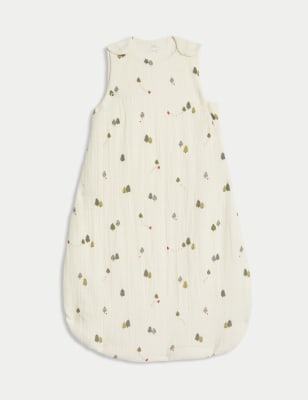 

M&S Collection Saco de dormir de algodón de tog 2,5 y estampado navideño (0-3 años) - Cream Mix, Cream Mix