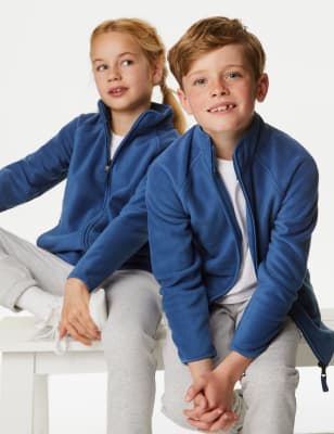 

Unisex,Boys,Girls M&S Collection Fleece Jacket (2-18 Yrs) - Royal Blue, Royal Blue