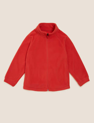 

M&S Collection Unisex-Fleece mit Reißverschluss (2-16 Jahre) - Red, Red