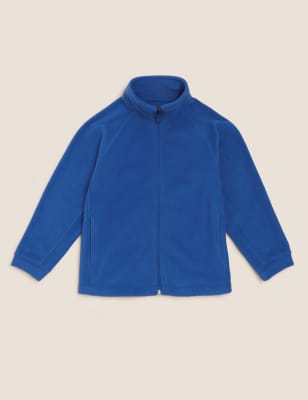 

Unisex,Boys,Girls M&S Collection Unisex Zip Fleece (2-16 Yrs) - Royal Blue, Royal Blue