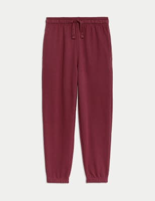 

Unisex,Boys,Girls M&S Collection Unisex Cotton Rich Regular Fit Joggers (2-18 Yrs) - Burgundy, Burgundy