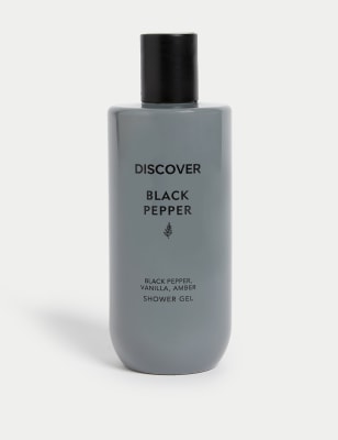 Discover Men's Black Pepper Shower Gel 300ml