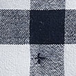 Blue and White Gingham Cosmetic Bag, MULTI, swatch