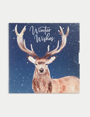 M&S Xmas Stag Gift Card