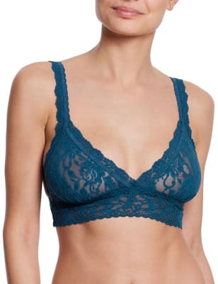 Hanky Panky Women's Signature Lace Non-Wired Bralette - Teal, Teal