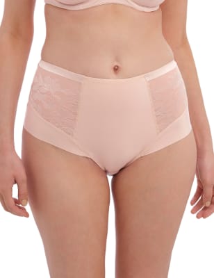 Fantasie Women's Illusion No VPL Full Briefs - M - Beige, Black,Beige