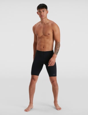 Speedo Men's Swim Shorts - 34 - Black, Black,Navy