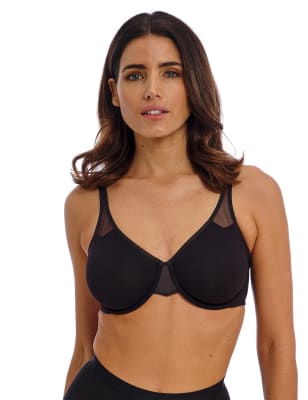 Wacoal Women's Body By 2.0 Wired Multiway Bra (A-E) - 38C - Black, Black