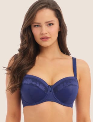 Fantasie Women's Illusion Wired Side Support Bra D-J - 36E - Light Beige, Purple,Black,White,Navy,Li