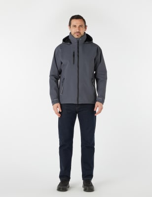 Musto Men's Hooded Anorak - L - Navy, Navy