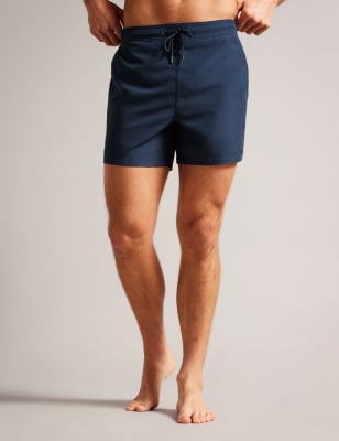 Ted Baker Men's Pocketed Swim Shorts - XL - Navy, Navy