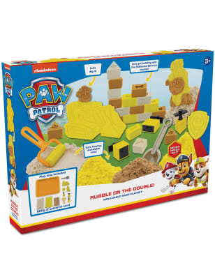 Paw Patrol Rubble On The Double Mouldable Sand Playset (3+ Yrs)