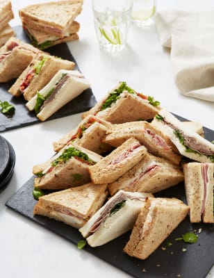 Meat Sandwich Selection (20 Pieces)