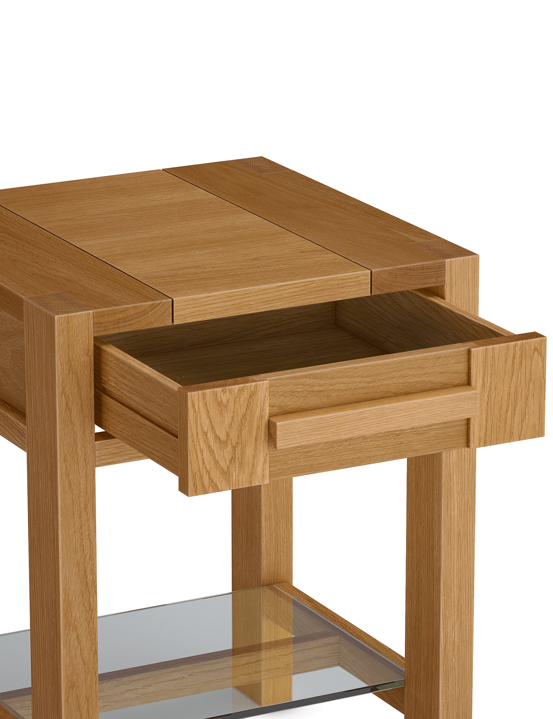 M&S Collection Sonoma Side Table - Oak, Oak