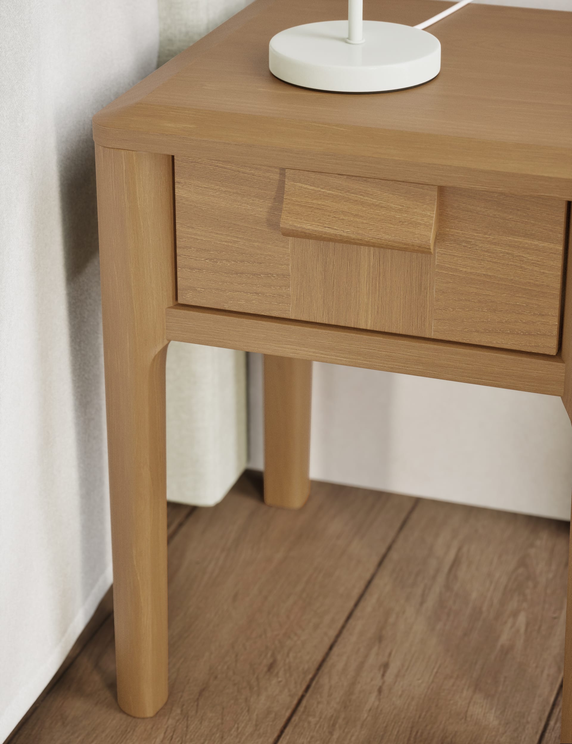 M&S Collection Hutch Side Table - Oak, Oak