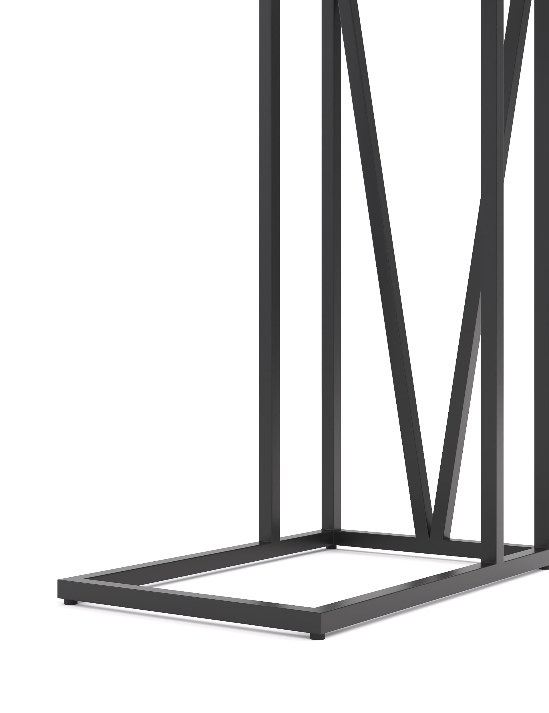 M&S Collection Milan C Side Table - Black, Black