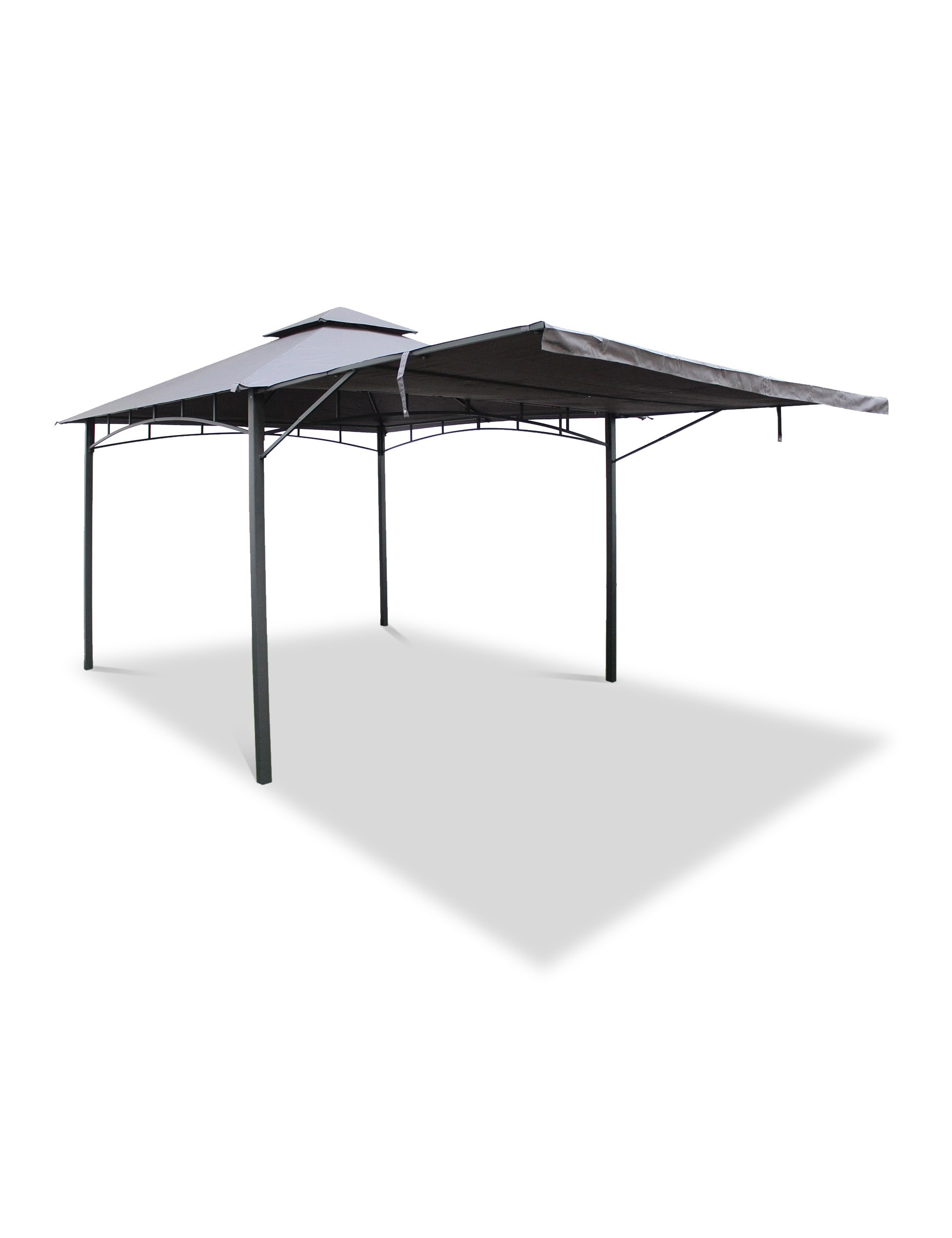 Royalcraft Algarve Extending Gazebo - Grey, Grey