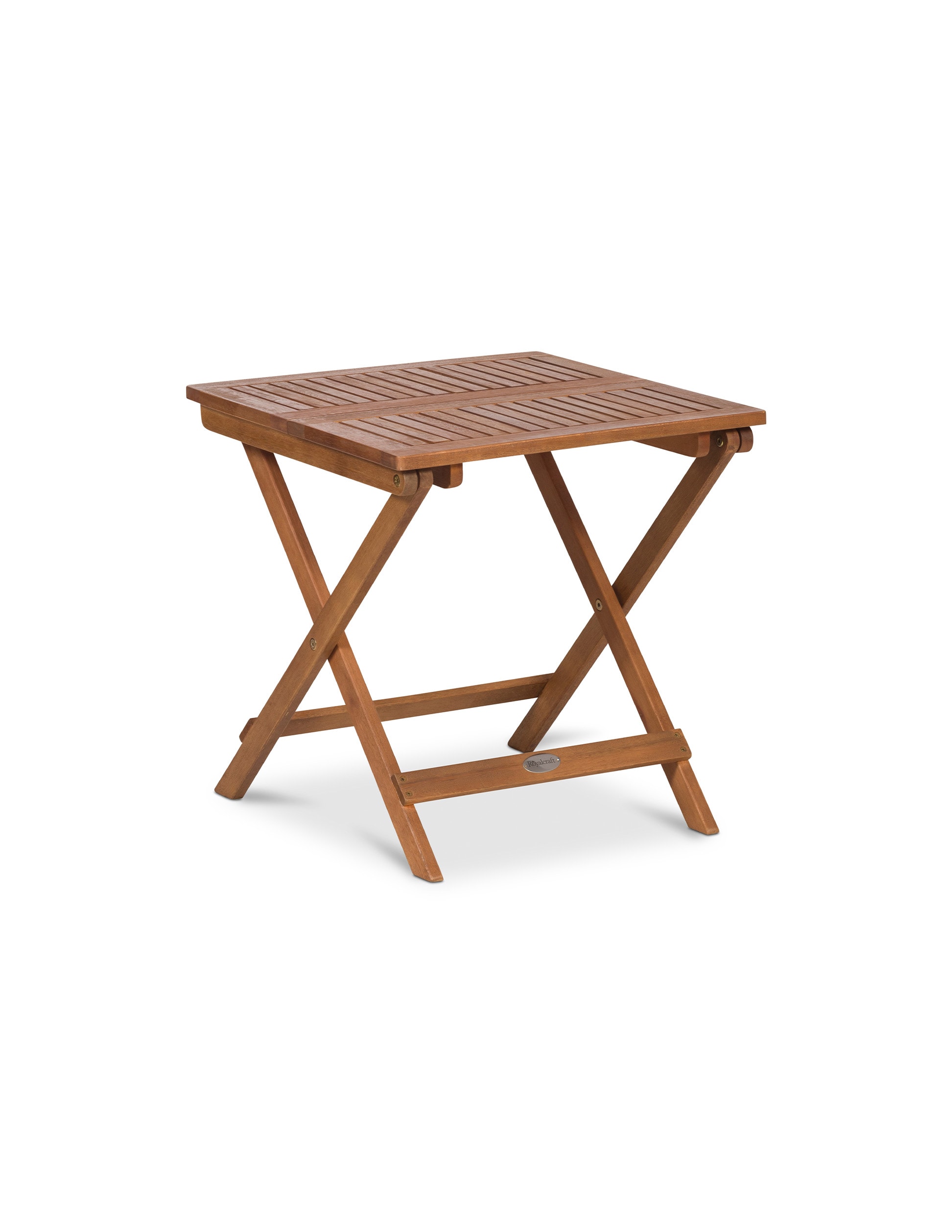 Royalcraft Turnbury Folding Garden Side Table - Natural, Natural